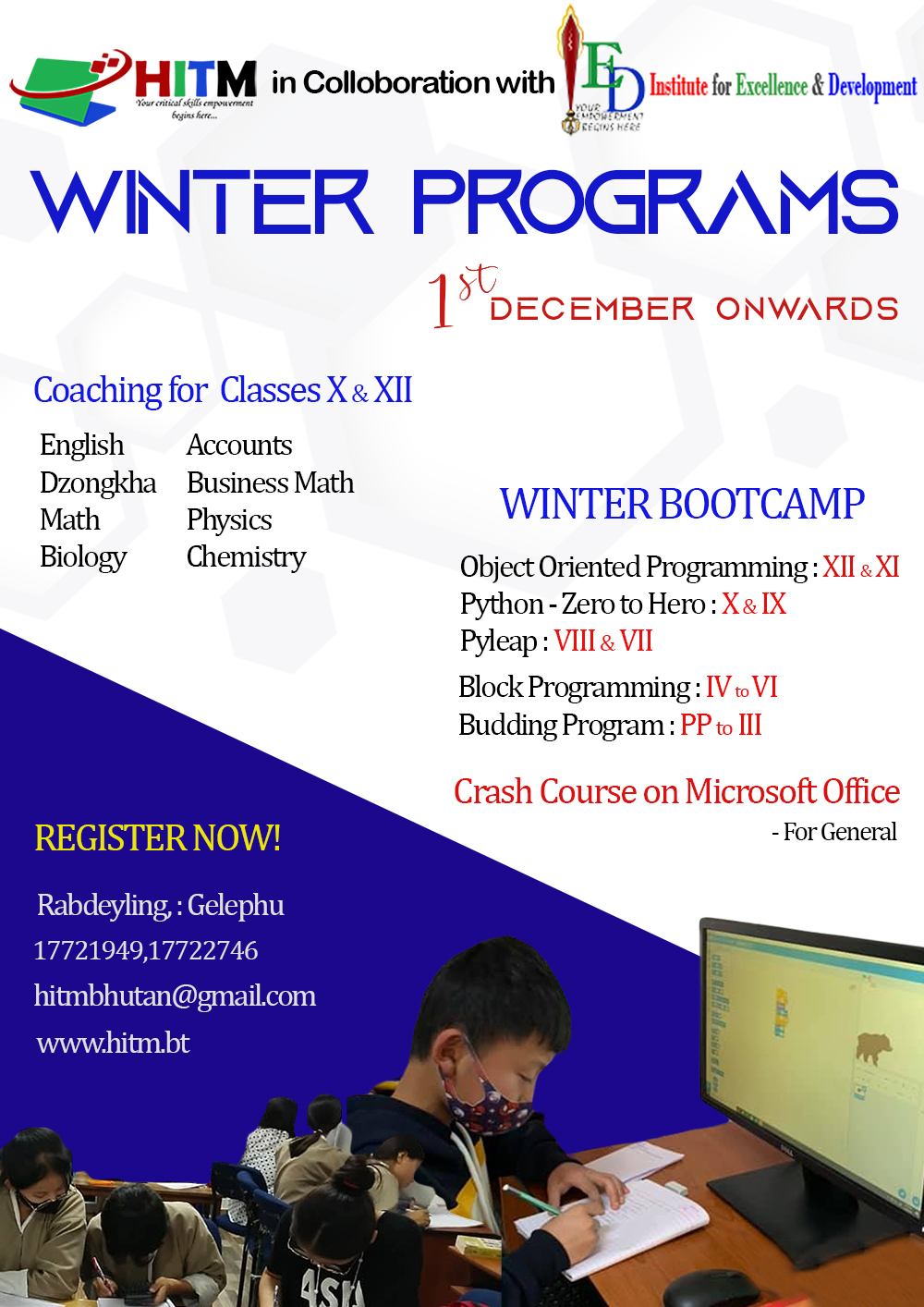 WINTER COACHING WINTER COACHING